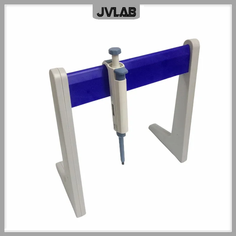 Plastic Pipette Holder Linear Stand Common Use Pipettor Rack Pipetting Device Bracket Holds Up To 6 Pipettes