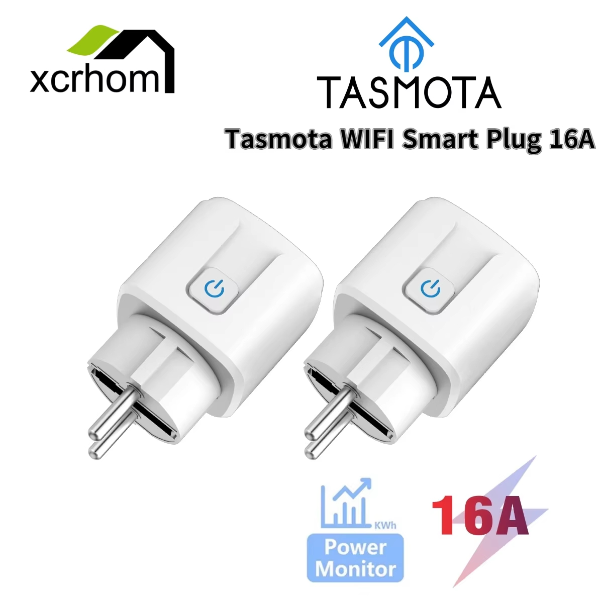 TASMOTA WiFi Plug Works With Matter Home Assitant Electric Consumption Monitoring 16A
