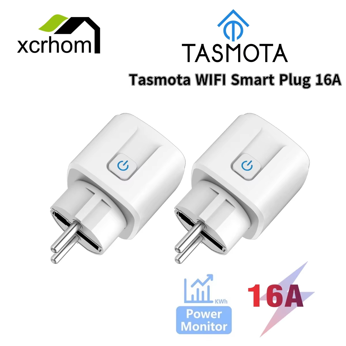 TASMOTA WiFi Plug Works With Matter Home Assitant Electric Consumption Monitoring 16A