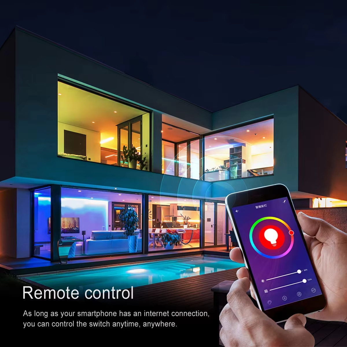 MQTT Wireless WiFi RGB Controller Cozylife Smart Life App Control Dimmer Switch