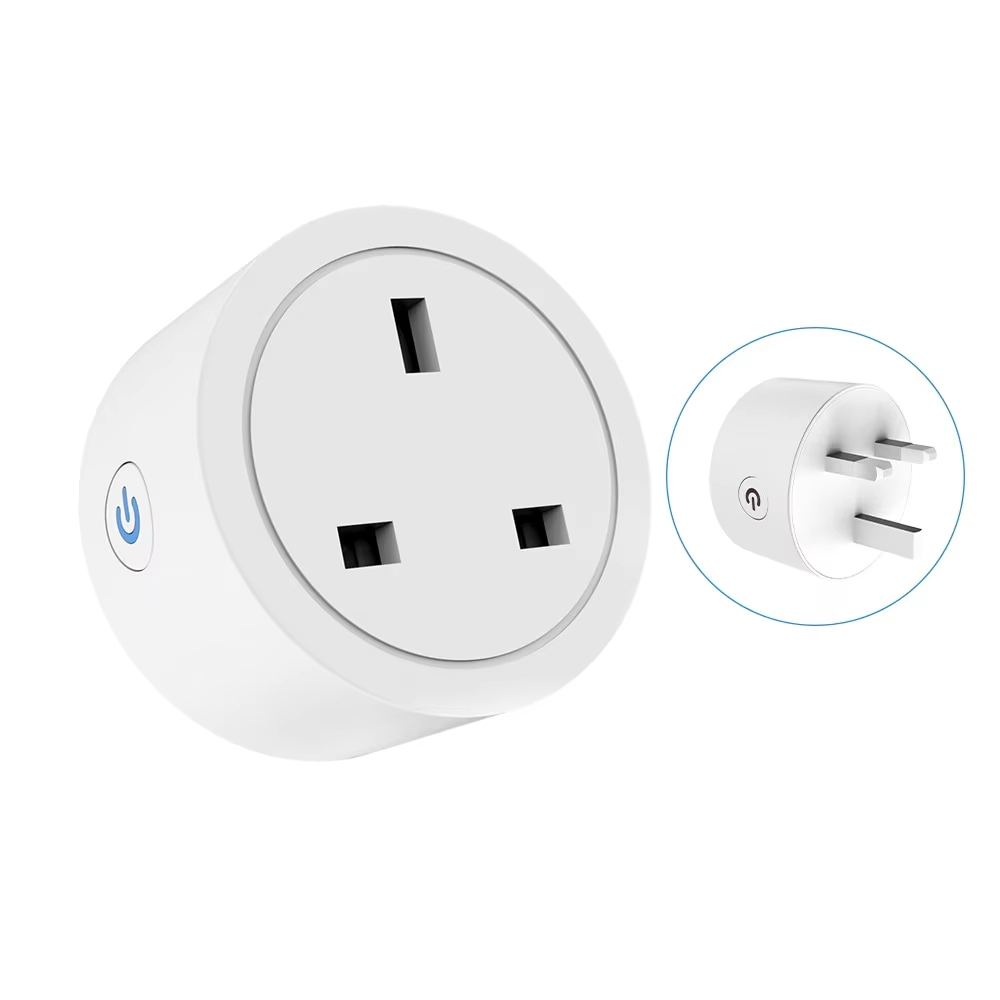 TASMOTA WiFi Plug 16A Works With Home Assitant Electric Consumption Monitoring UK Standard ESP8285