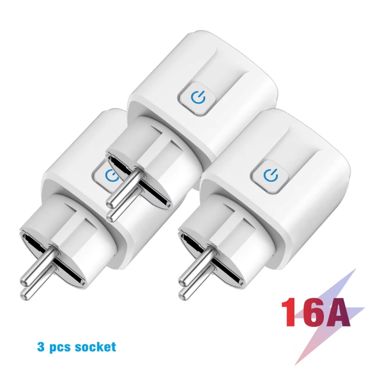 TASMOTA WiFi Plug Works With Matter Home Assitant Electric Consumption Monitoring 16A