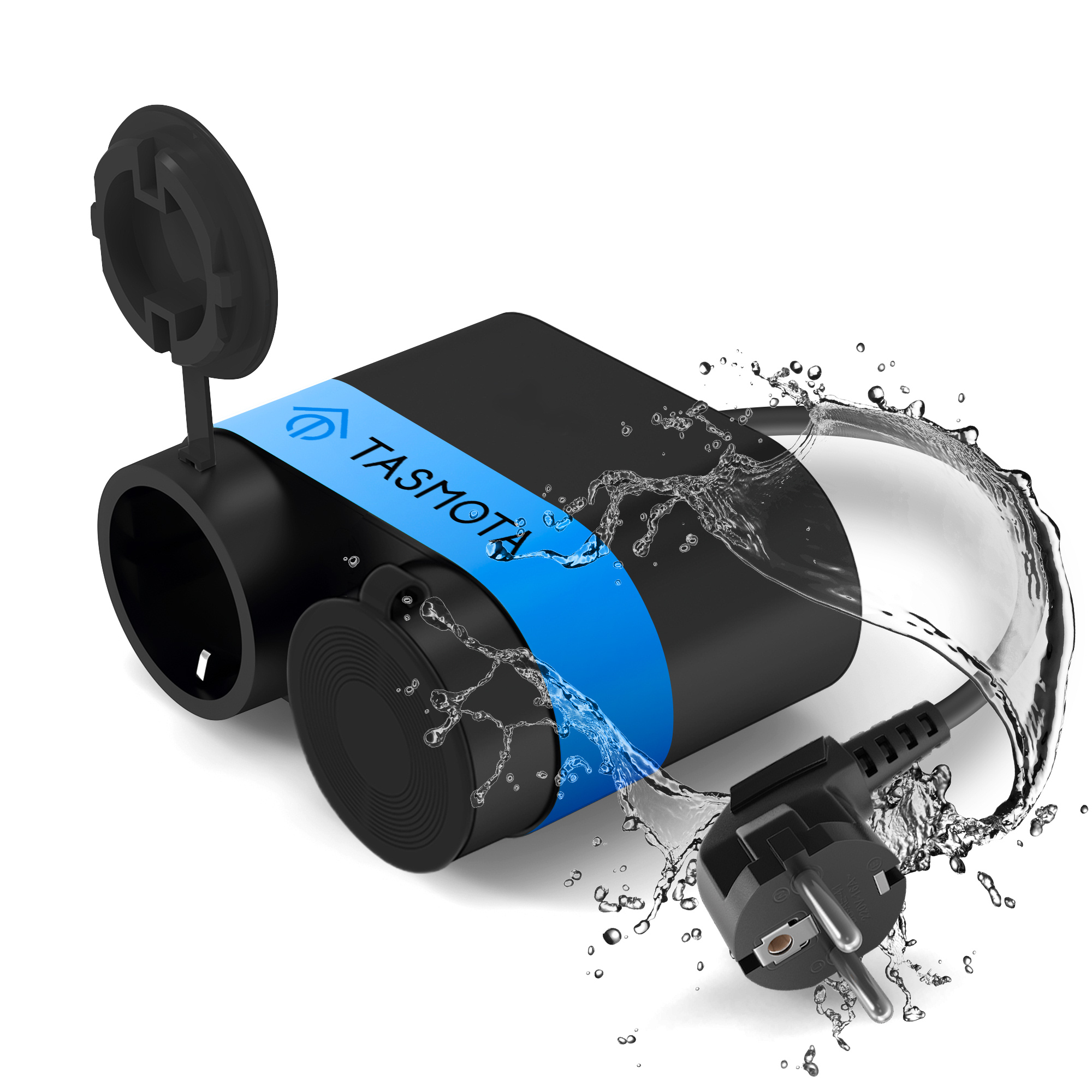 Xcrhom T4S WiFi Outdoor Smart Socket with Tasmota 