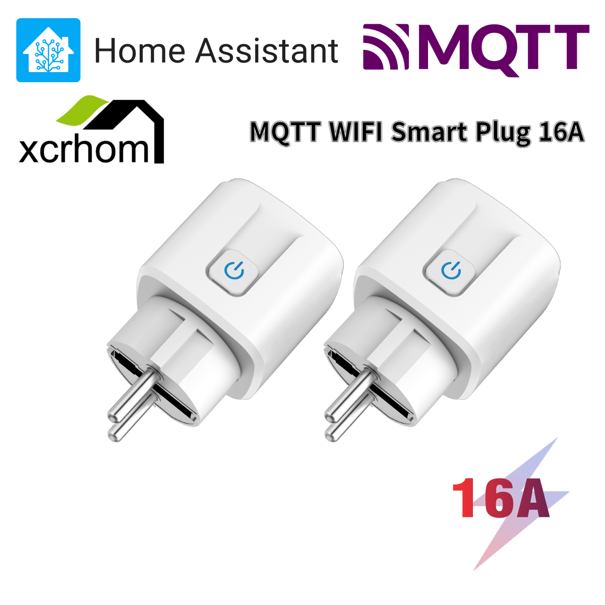 MQTT WiFi Plug Works With Matter Home Assitant Electric Consumption Monitoring 16A