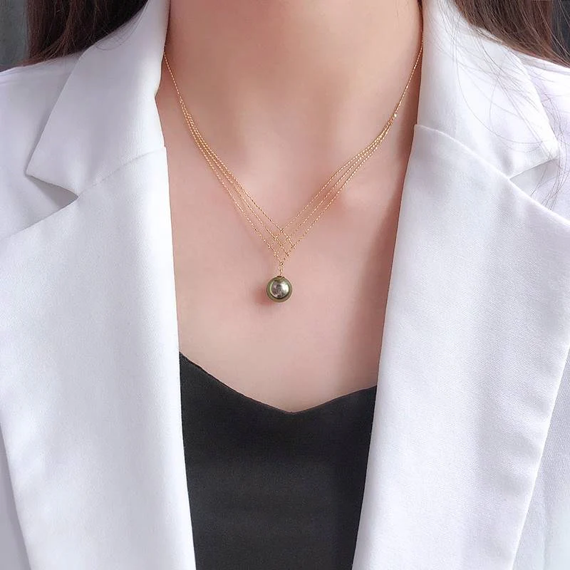 LAST DAY 50% OFF - Mermaid Necklace with Pearl