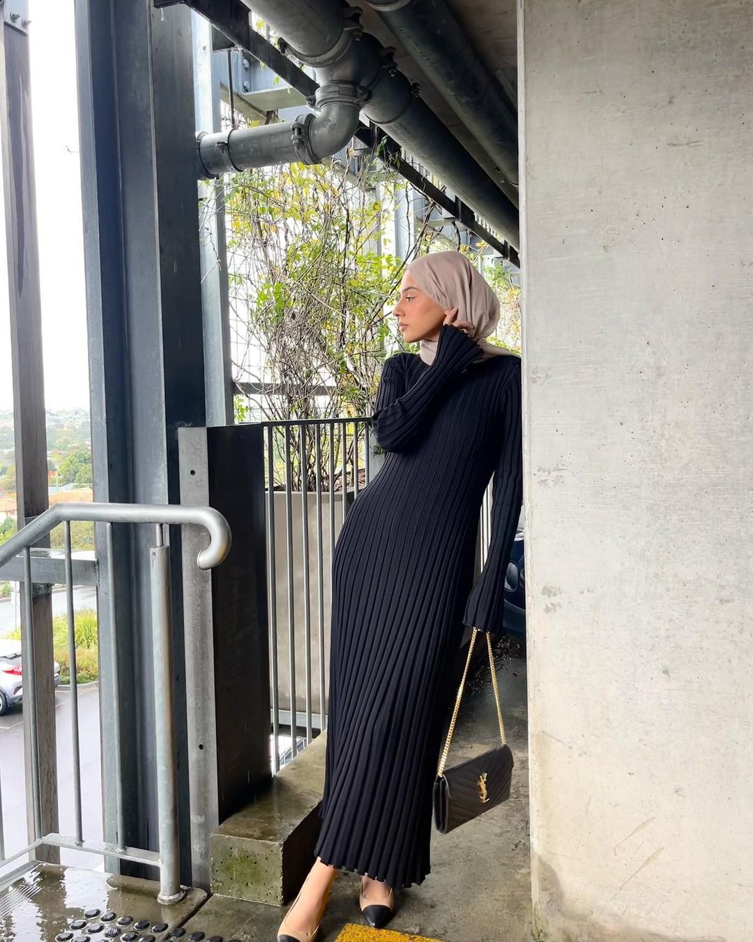 2024 Fall New Sleeved Knit Dress(Buy 2 Free Shipping)