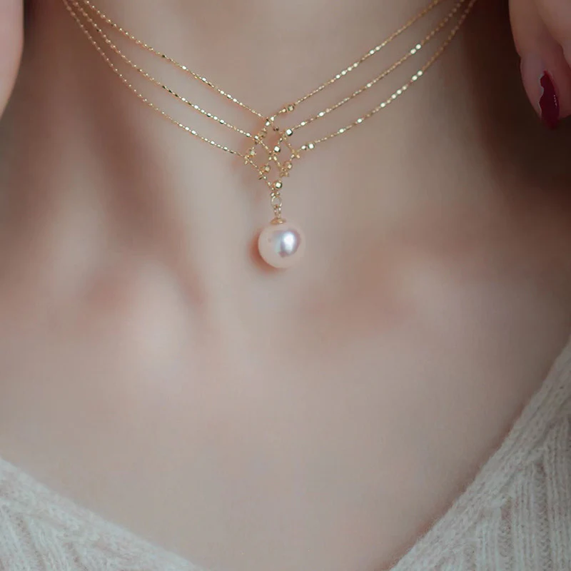 LAST DAY 50% OFF - Mermaid Necklace with Pearl