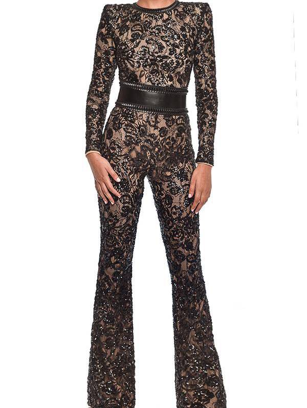 Elegant Lace Jumpsuit