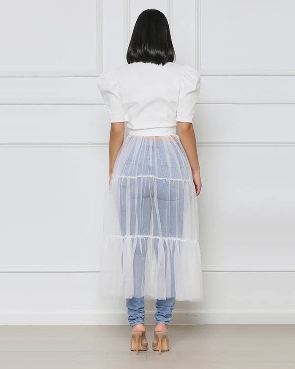 She's So Meshy Top Dress🔥BUY 2 FREE SHIPPING