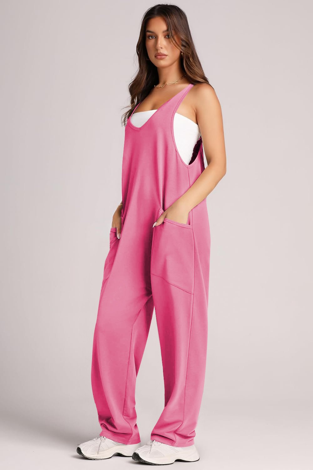 Sleeveless Baggy Harem Jumpsuits (Buy 2 Free Shipping)