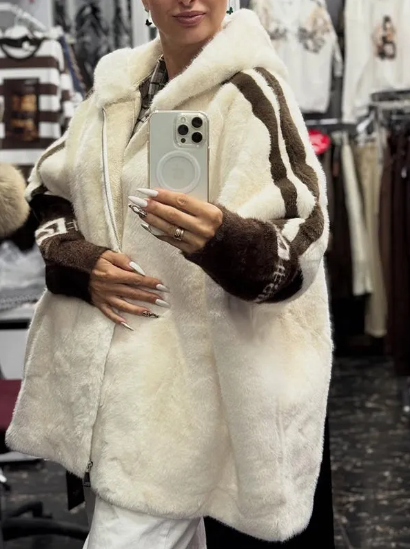 Cozy Hooded Faux Fur Coat (Buy 2 Free Shipping)