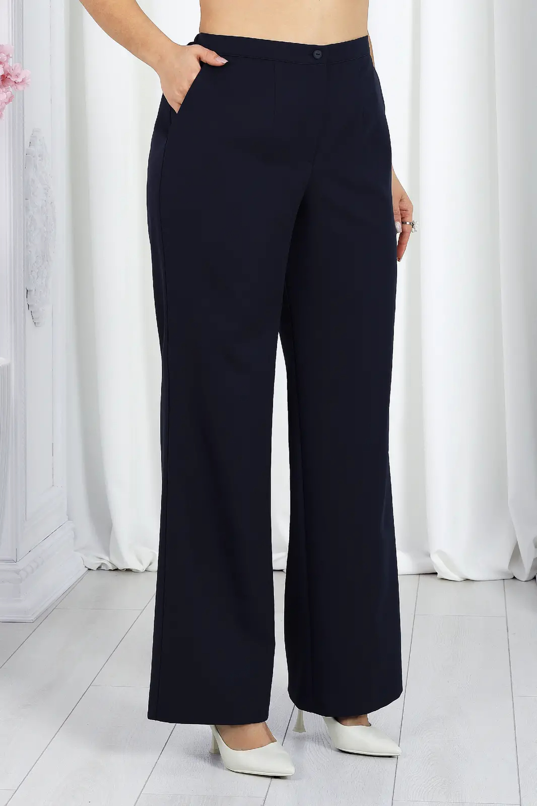 Elegant Layered Chiffon High-Low Top and Pants Set (Buy 2 Free Shipping)