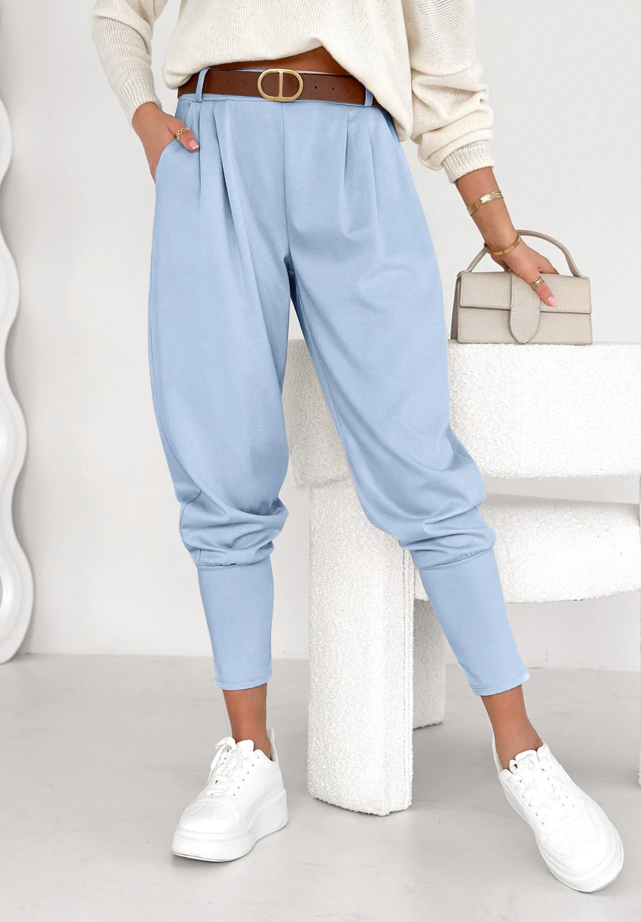 Solid Color Casual Harem Pants (Buy 2 Free Shipping)