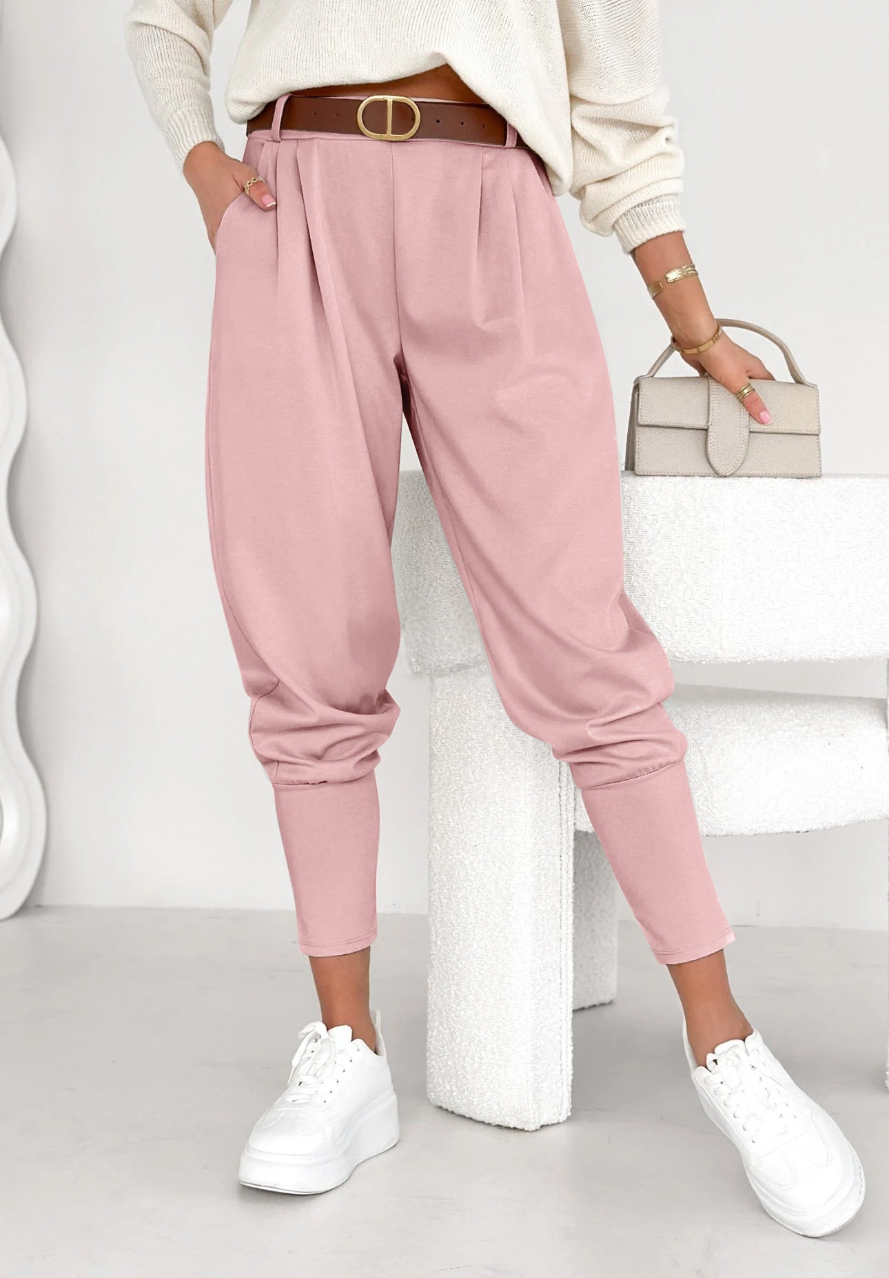 Solid Color Casual Harem Pants (Buy 2 Free Shipping)