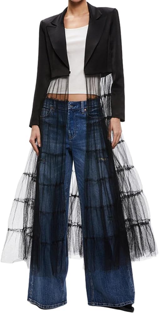 Tulle Blazer Outfit Jacket (Buy 2 Free Shipping)