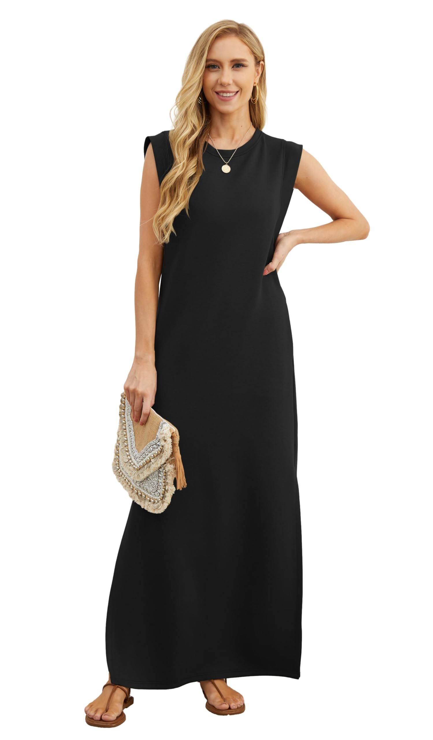 Last Day Promotion🔥Casual Loose Split Wrinkle-Free Dress(Buy 2 Free Shipping)