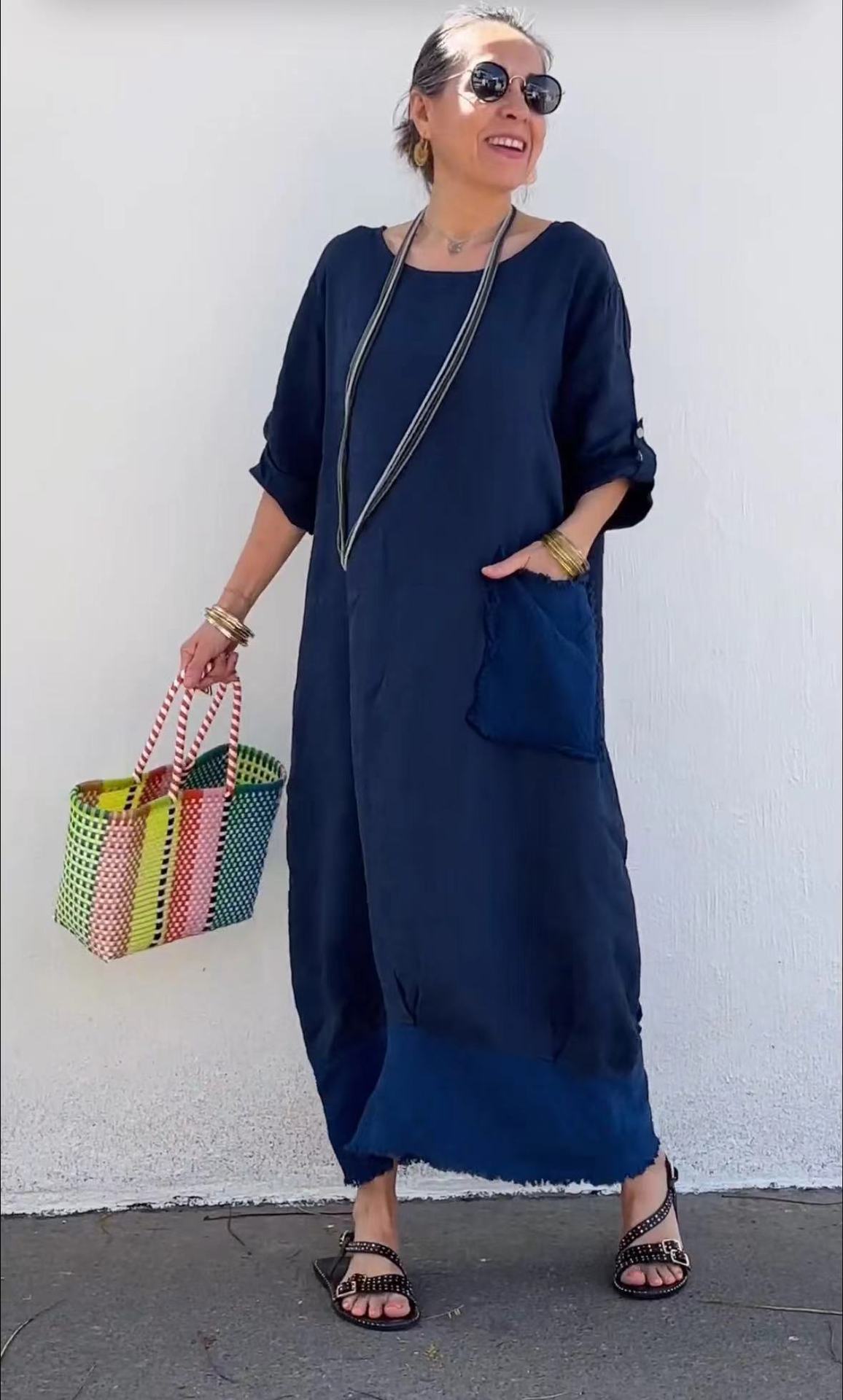 Plus Size Maxi Dress(BUY 2 FREE SHIPPING)