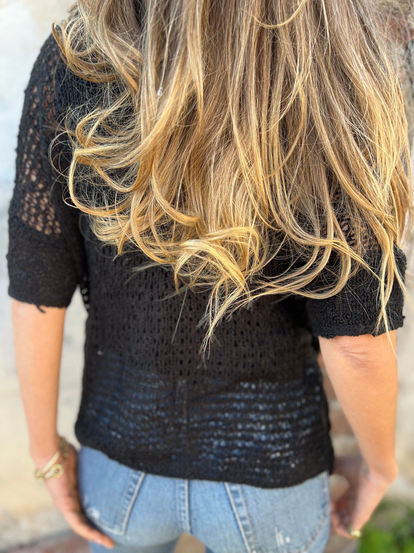 One Button Woven Shirt