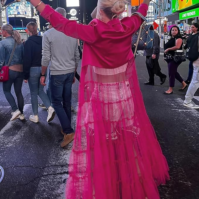 Tulle Blazer Outfit Jacket (Buy 2 Free Shipping)