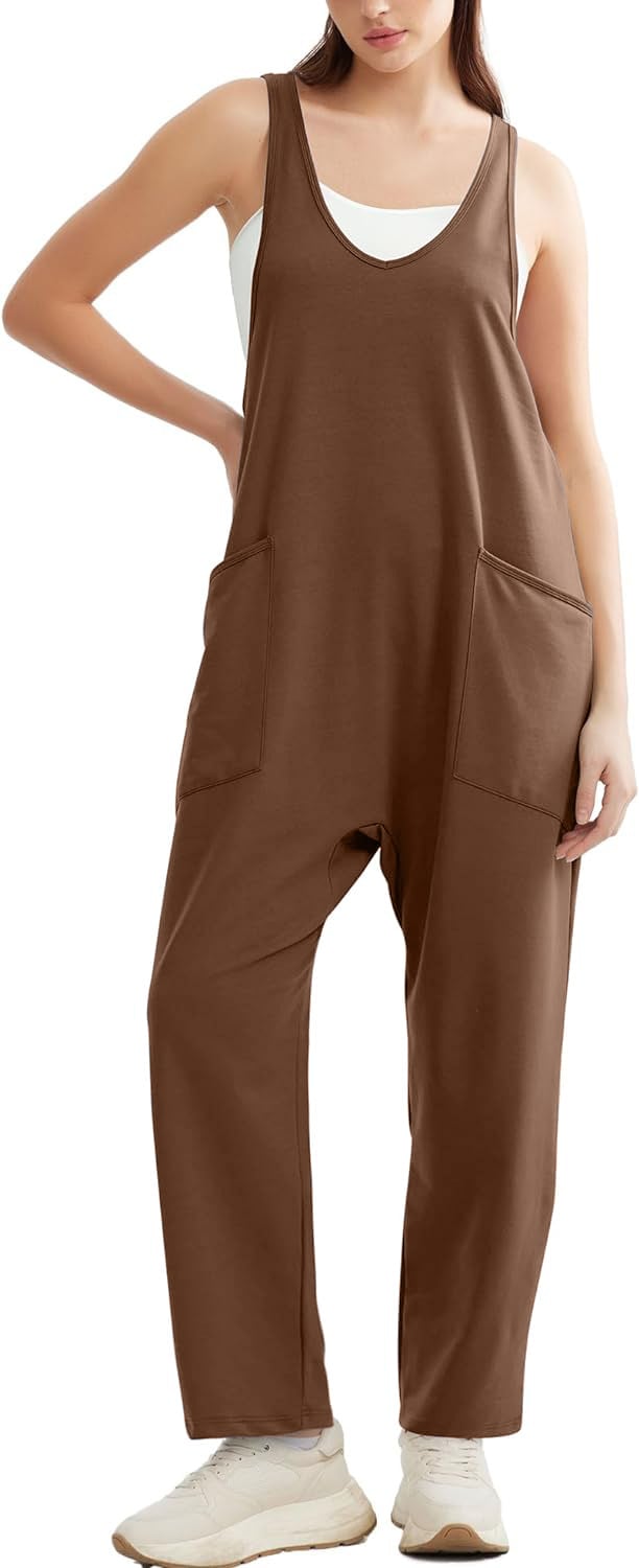 Sleeveless Baggy Harem Jumpsuits (Buy 2 Free Shipping)