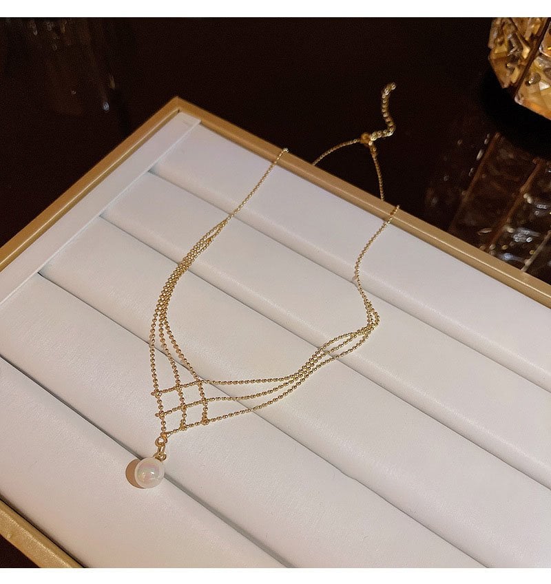 LAST DAY 50% OFF - Mermaid Necklace with Pearl