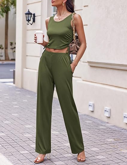 3 Piece Cardigan Lounge Set  (Buy 2 Free Shipping)