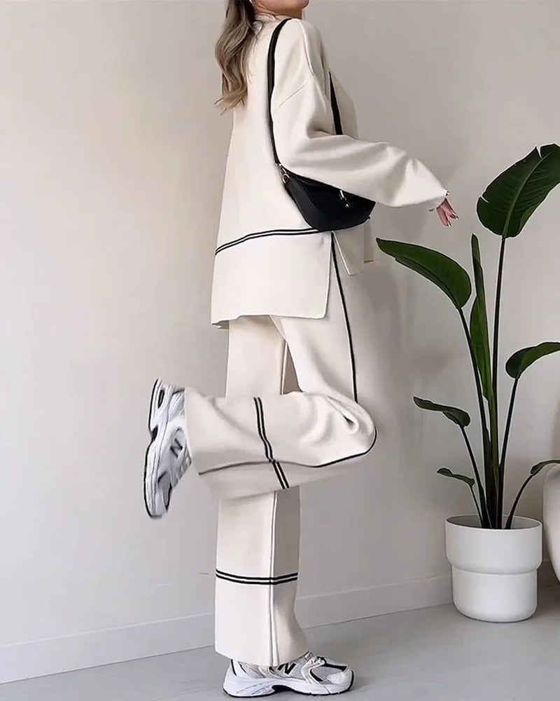 Casual Two-pieces Outfits Knit Set (Buy 2 Free Shipping)