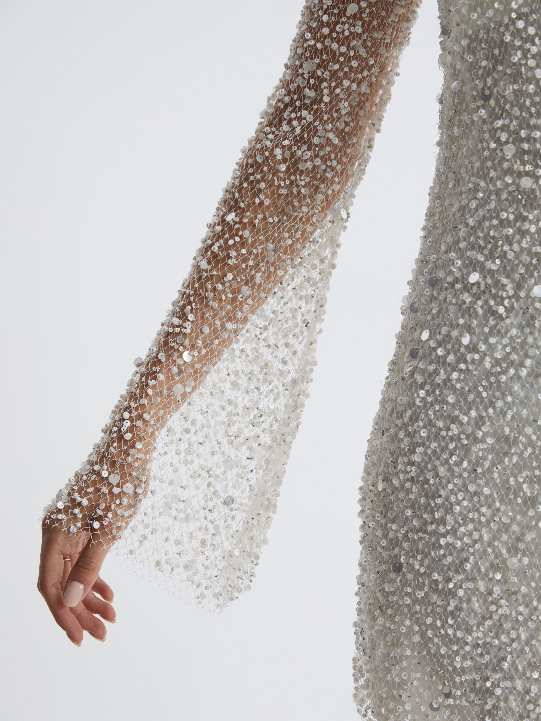 Handcrafted Sequin Mini Dress (Buy 2 Free Shipping)