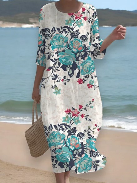 Lightweight Loose Casual Maxi Dress (Buy 2 Free Shipping)