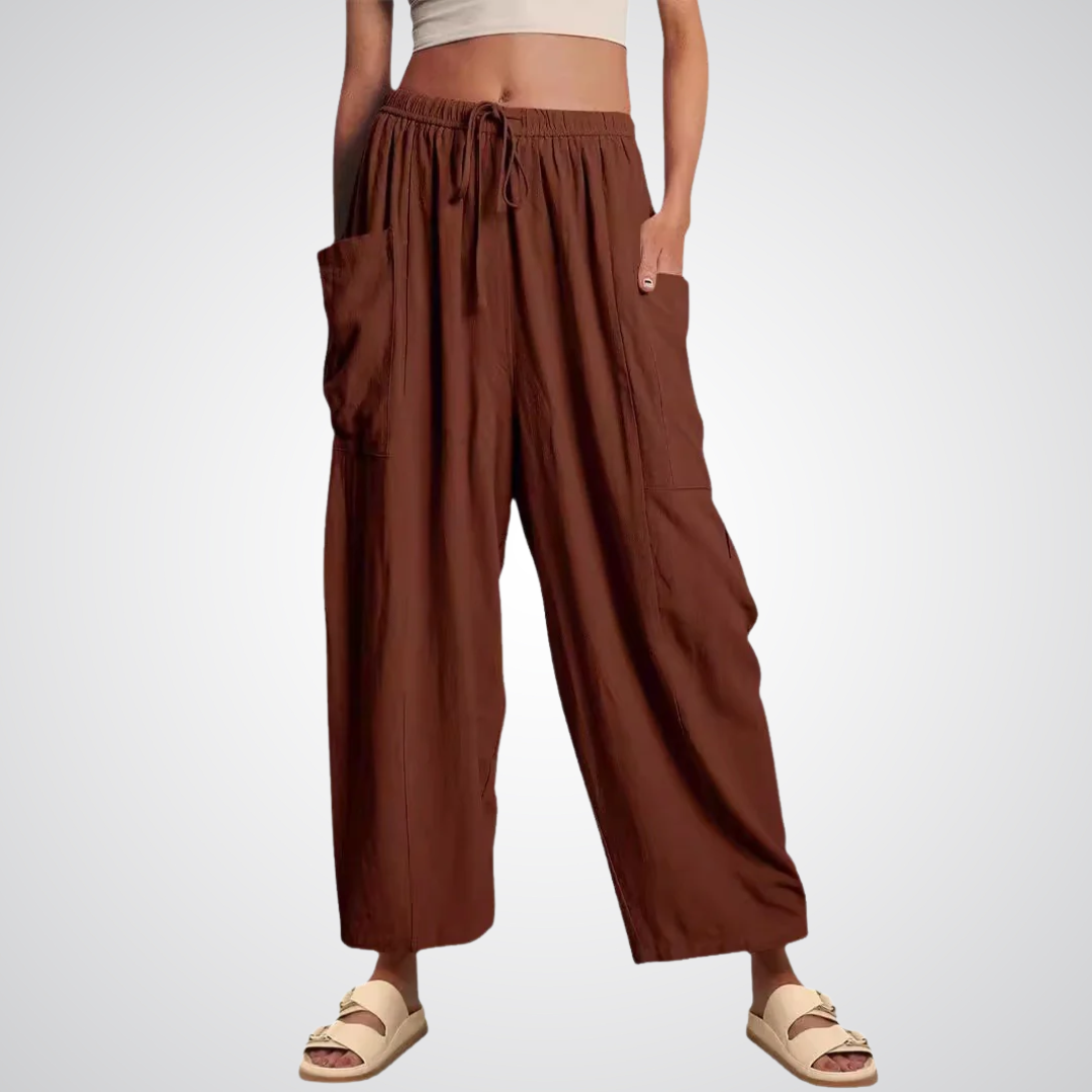 Wide Leg Comfort Pants (Buy 2 Free Shipping)