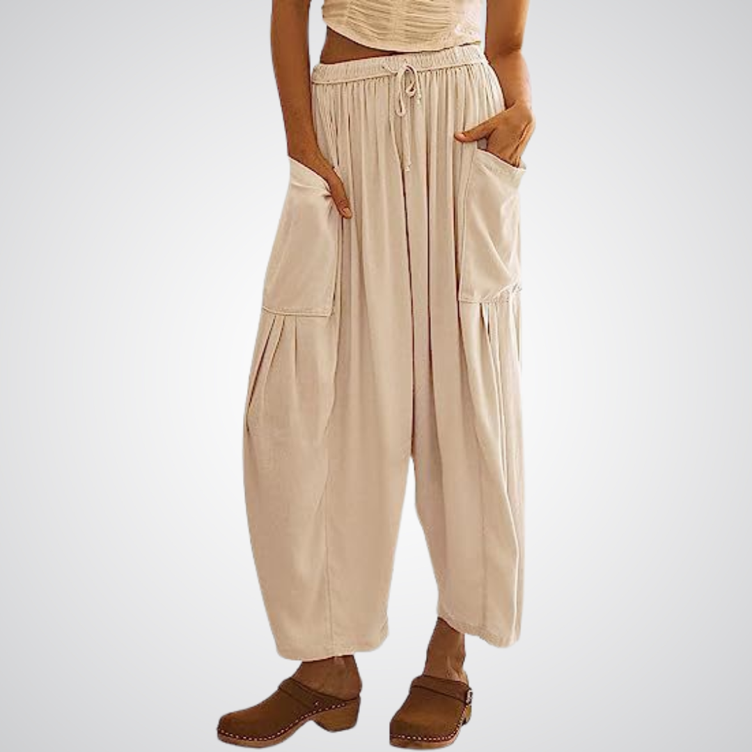 Wide Leg Comfort Pants (Buy 2 Free Shipping)