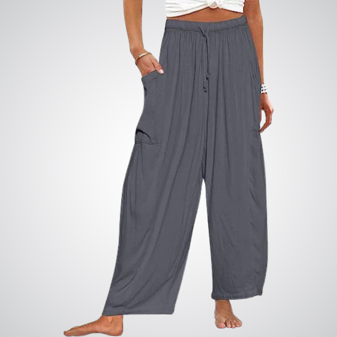 Wide Leg Comfort Pants (Buy 2 Free Shipping)