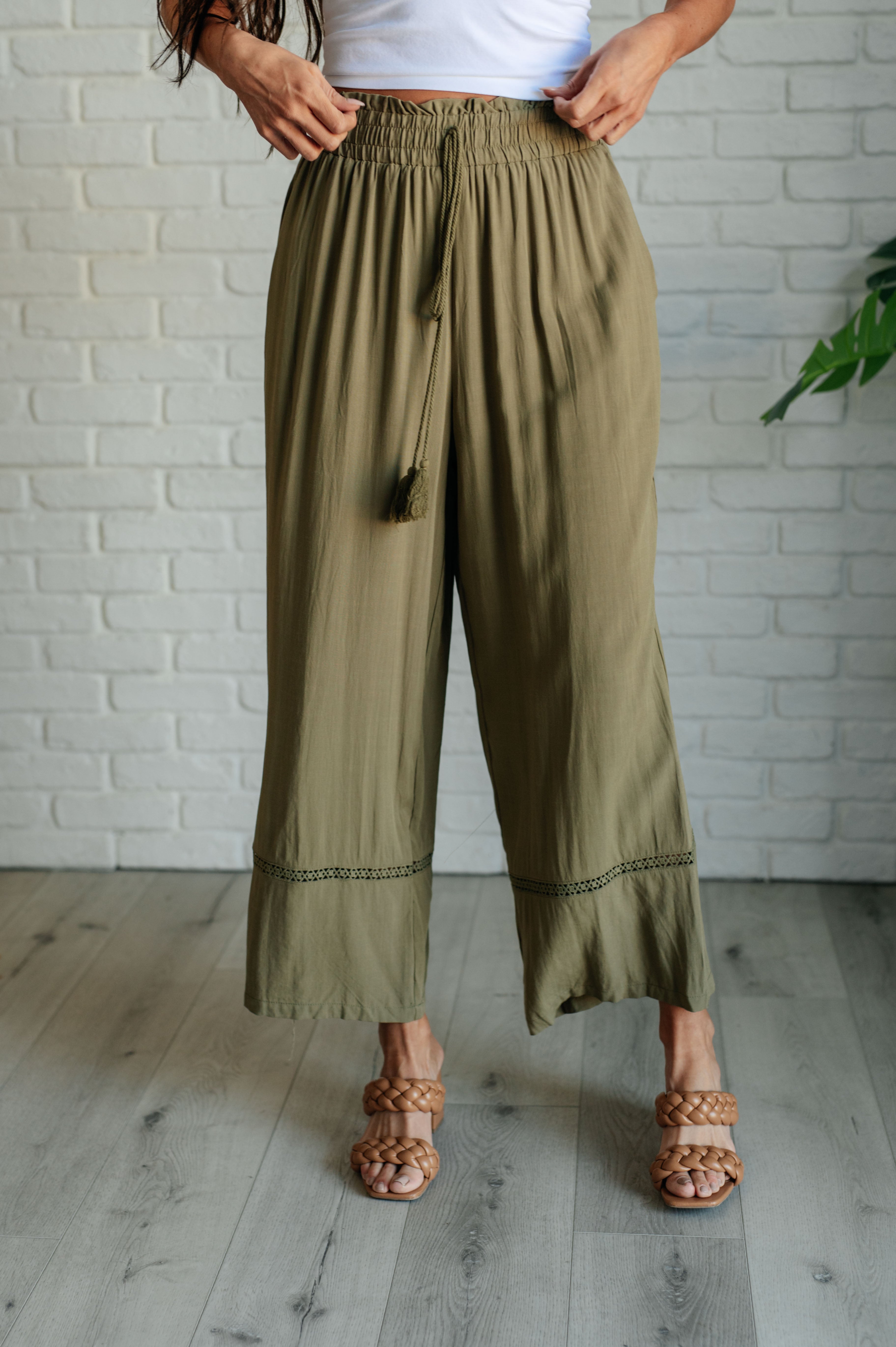Elastic Wide Leg Pants ( Buy 2 Free Shipping)