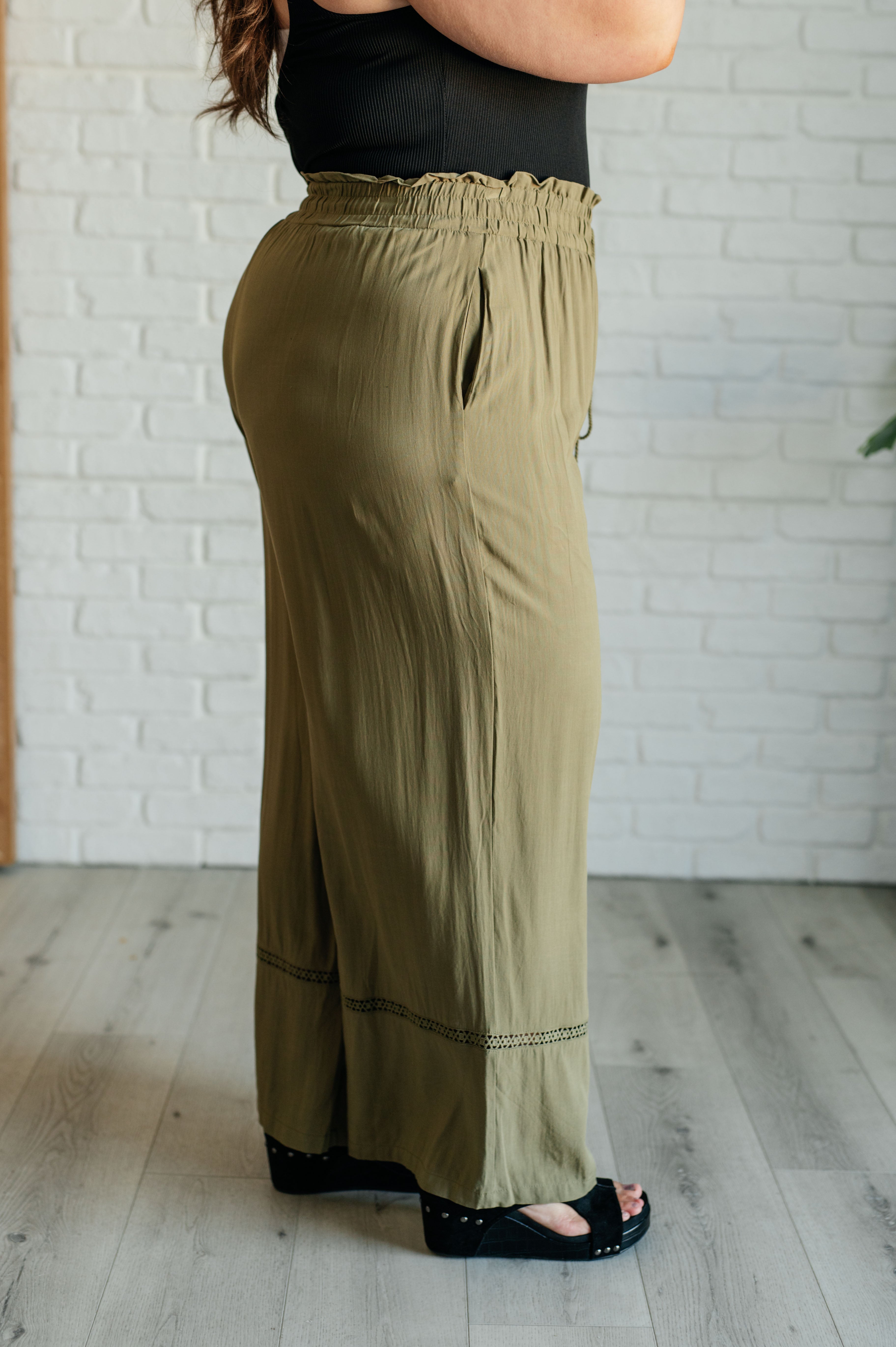 Elastic Wide Leg Pants ( Buy 2 Free Shipping)