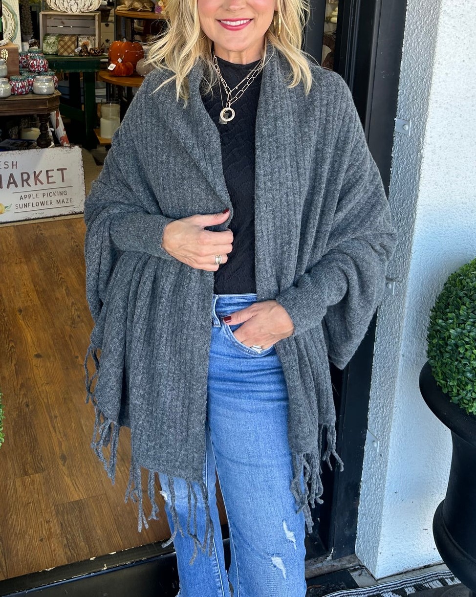 New Women's Tassel Cardigan Wrap (Buy 2 Free Shipping)