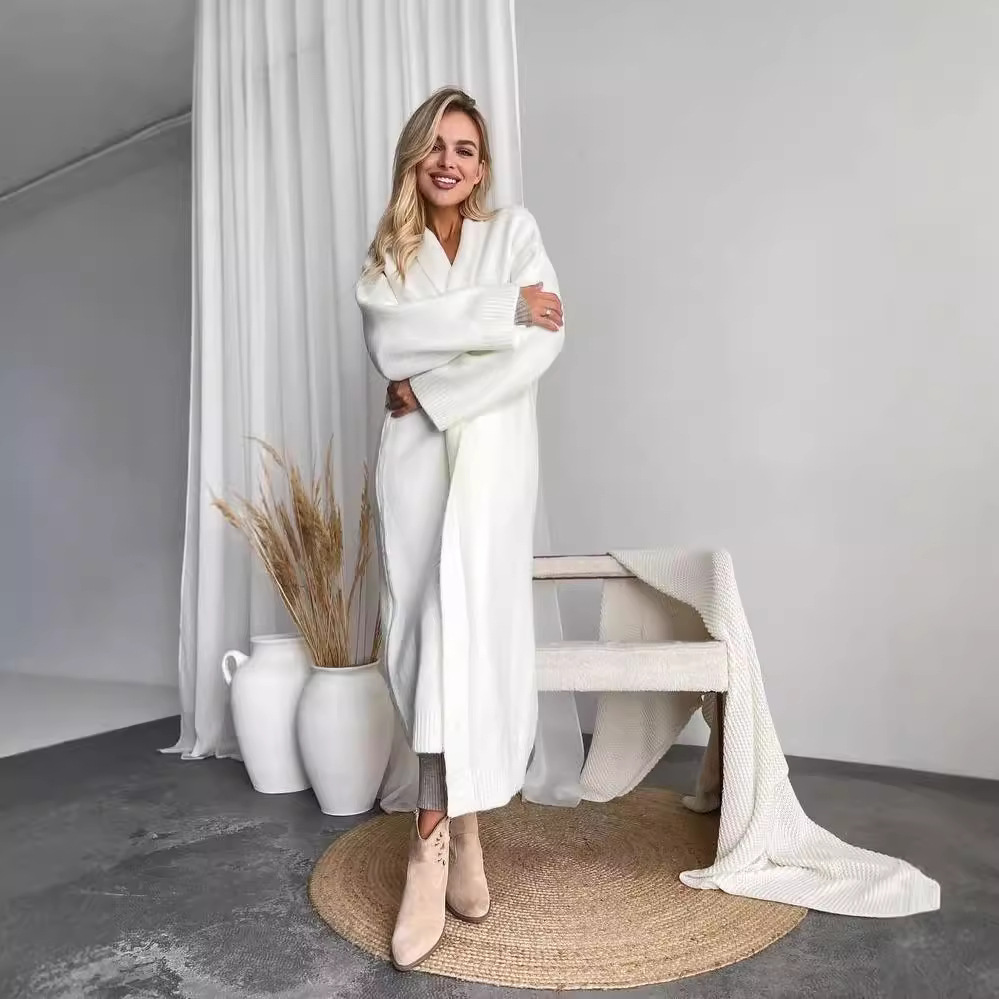 Soft Knit Open Front Longline Cardigan (Buy 2 Free Shipping)