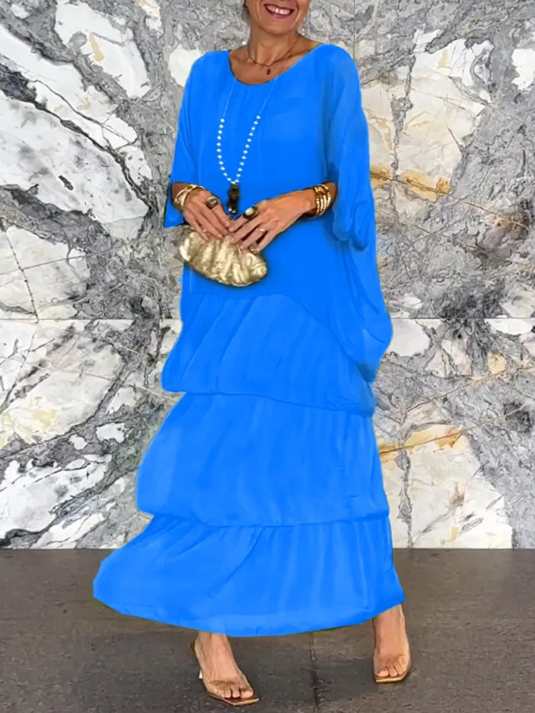 Elegant Boho Floral Maxi Dress (BUY 2 FREE SHIPPING)