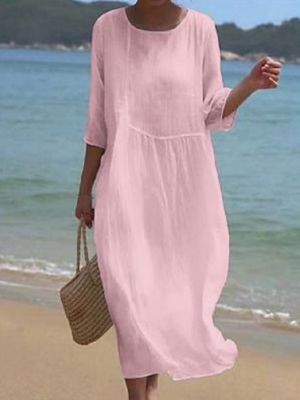 Lightweight Loose Casual Maxi Dress