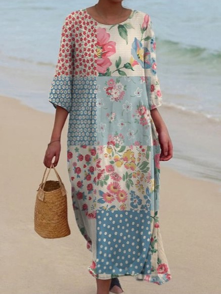 Lightweight Loose Casual Maxi Dress (Buy 2 Free Shipping)