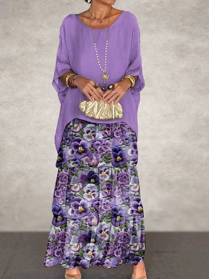 Elegant Boho Floral Maxi Dress (BUY 2 FREE SHIPPING)