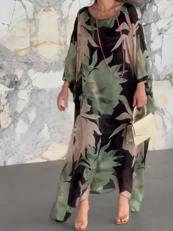 Casual Floral Maxi Dress (Buy 2 Free Shipping)