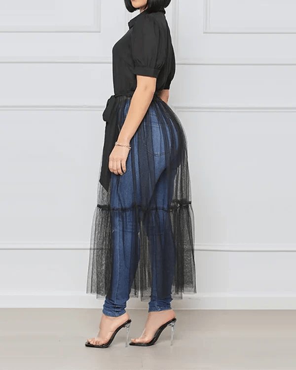 She's So Meshy Top Dress🔥BUY 2 FREE SHIPPING