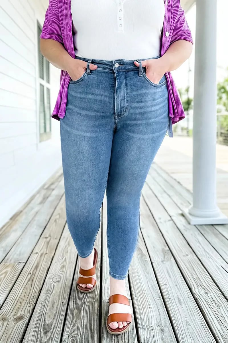 Last Day 48% OFF🔥Tummy Control Skinny Jeans (Buy 2 Free Shipping)