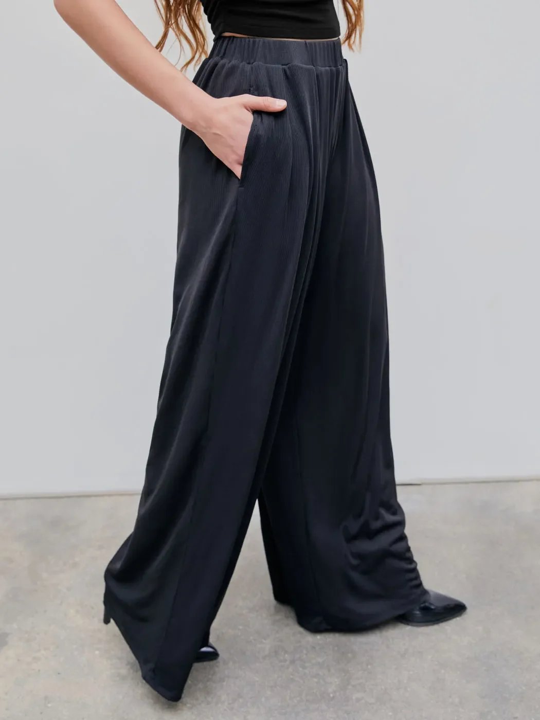 High Elastic Wide Leg Pants (Buy 2 Free Shipping)