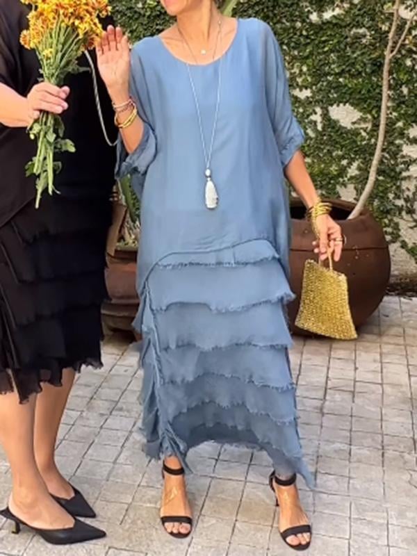 Last Day 49% OFF🔥Tiered Ruffle Dress(Buy 2 Free Shipping)