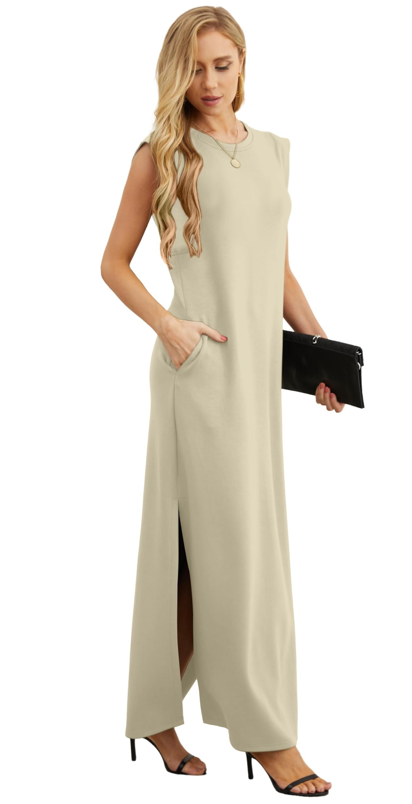 Last Day Promotion🔥Casual Loose Split Wrinkle-Free Dress(Buy 2 Free Shipping)