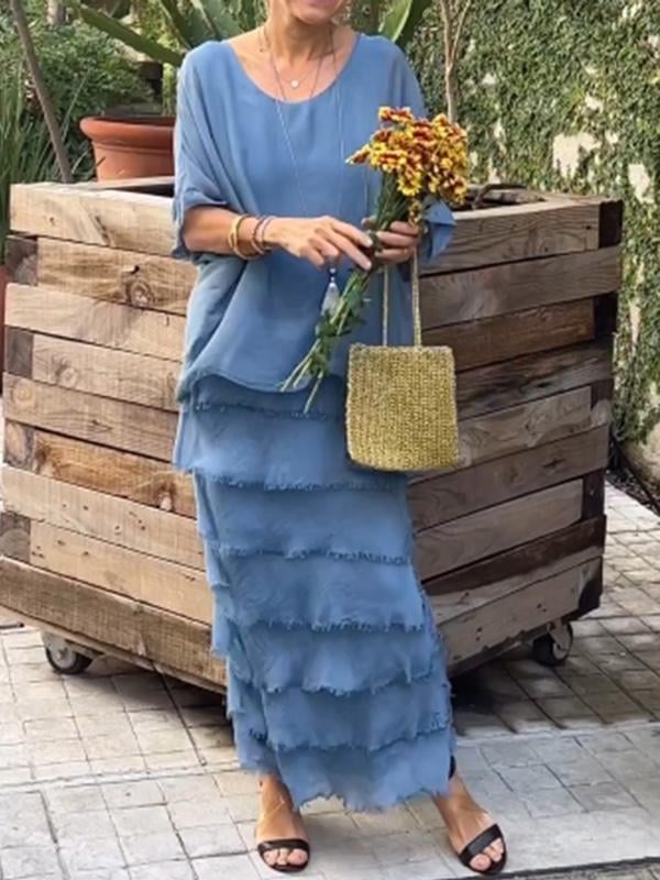 Last Day 49% OFF🔥Tiered Ruffle Dress(Buy 2 Free Shipping)