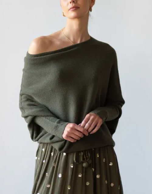 New Asymmetric Draped Jumper (Buy 2 Free Shipping)