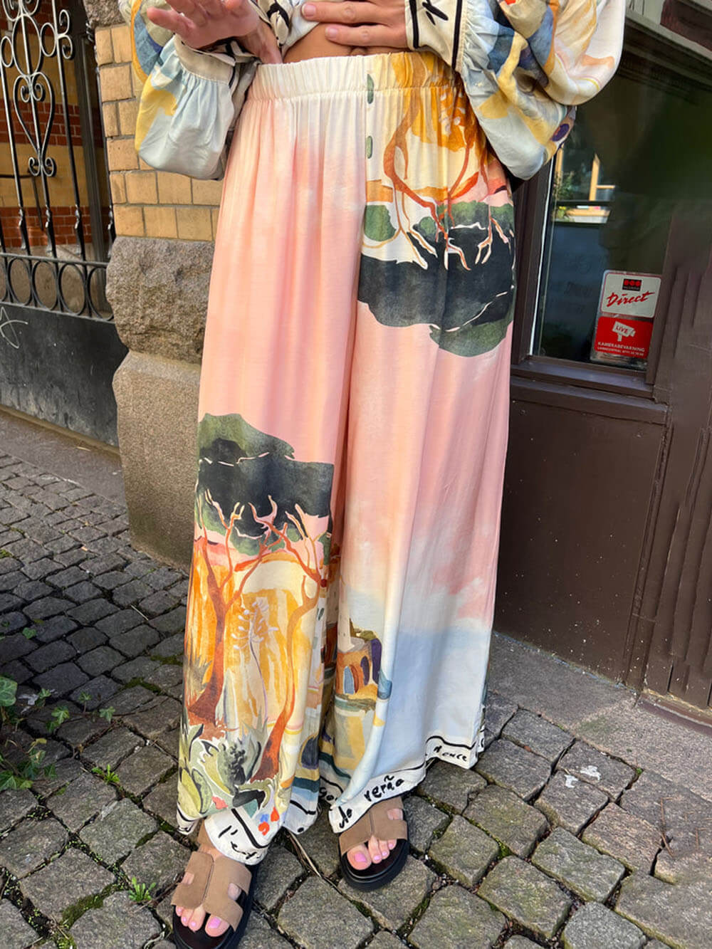 Artistic Landscape Print Two-Piece Set (Buy 2 Free Shipping)