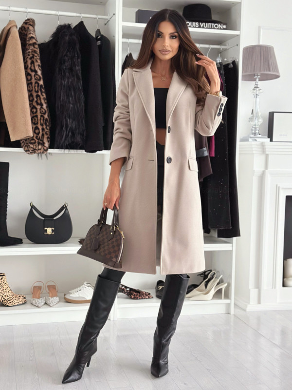 Autumn Flash Deal🔥Elegant Button Long Coat (Buy 2 Free Shipping)